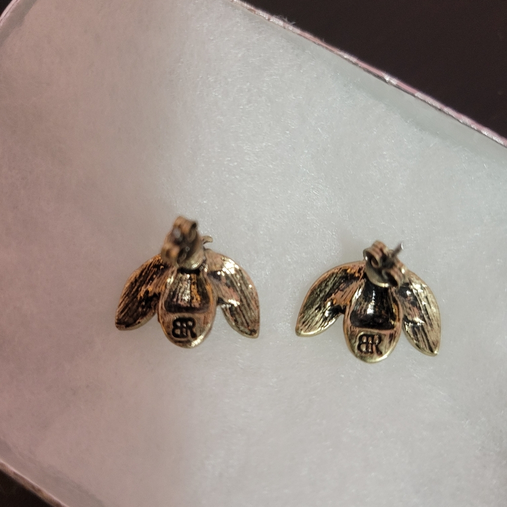 Banana Republic - bee stud earrings - Picture 2 of 3